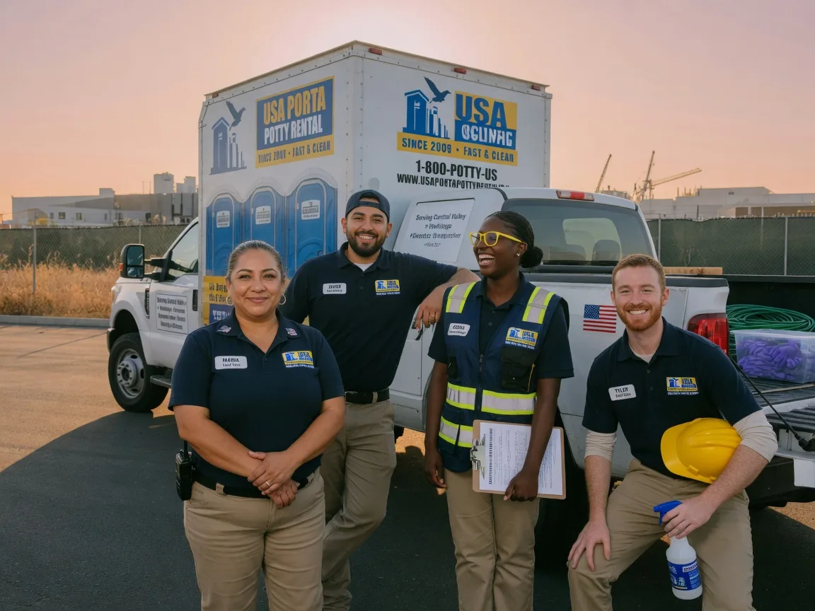 Portable Toilet Rental company in Gilroy, CA